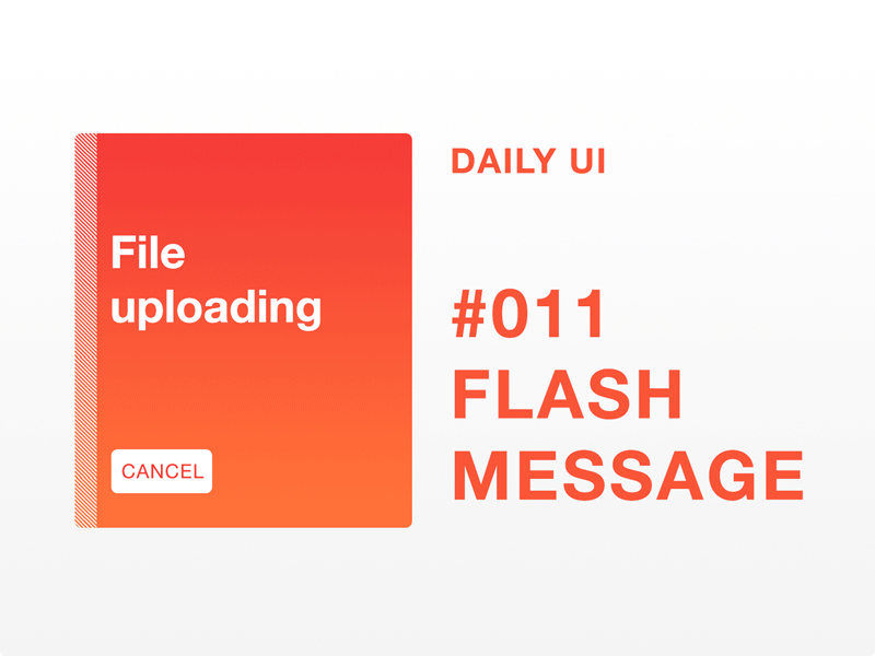 #011 Daily UI Challenge