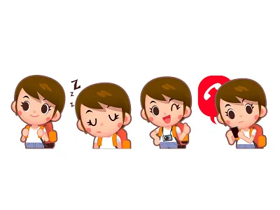 Short hair Girl~ character girl short hair