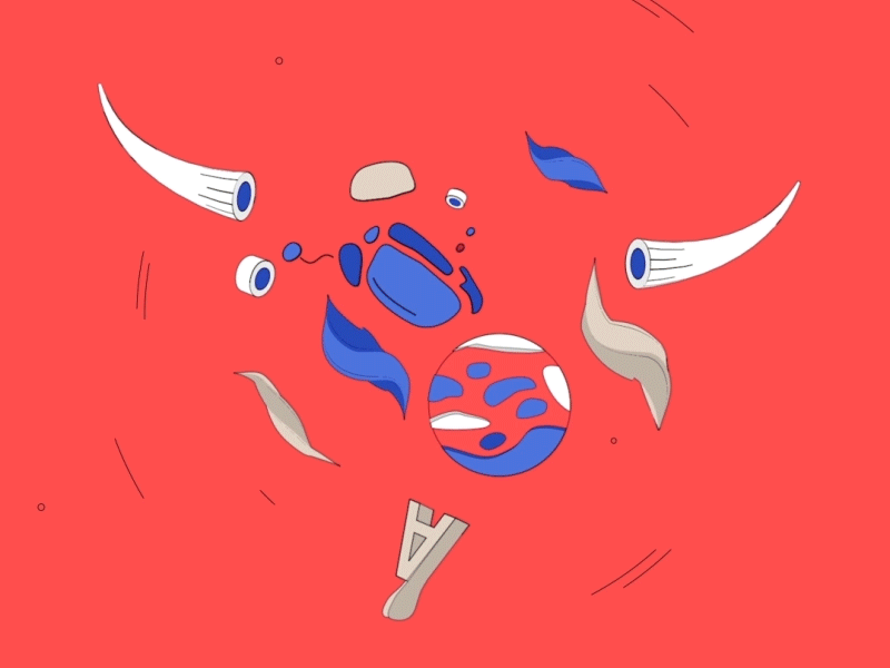 Soup time 2d aforox motiongraphics motion animation c4d design loop motion ox soup stew