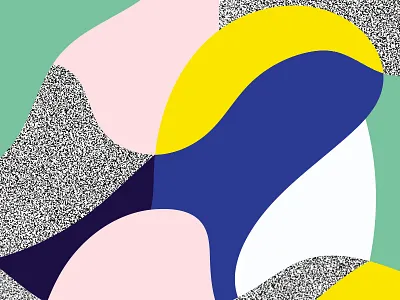 4102018 blue green pattern pink shape texture yellow