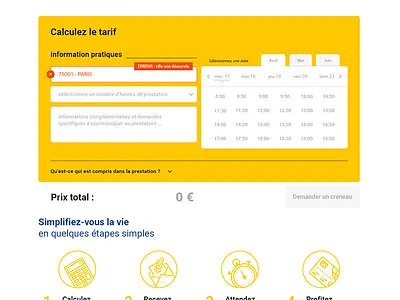 Inside date #2 calendar desktop set by step
