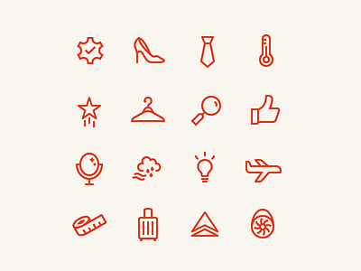 Delta Uniform Iconography airplane delta designer icon icon set iconography icons line