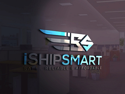 IShip Smart Logo logo logodesinger logoinspiration logologo logomaker logomark logos logotipo logotype logout
