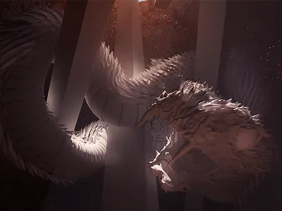 Bida - WIP (African mythology) 3d africa arican magic mystic mythology snake