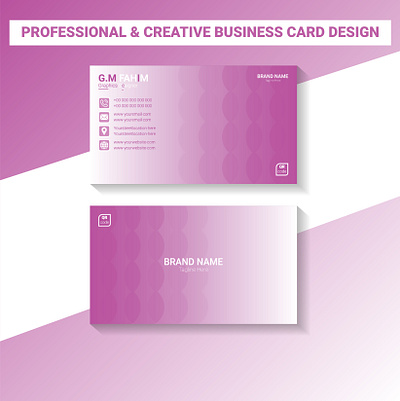 Uniqe &Premium Business Card Design business card card flyer id card illustrator photoshop poster