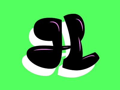 8. H 36days 36days h 36daysoftype 36daysoftype05 lettering vector