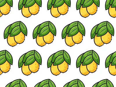 Juicy citrus food fruit juice juicy lemons pattern yellow