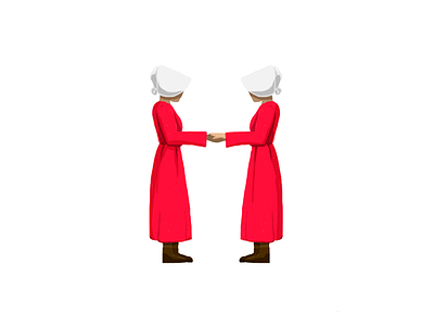 H is for the handmaid's tale in @36daysoftype 36days 36days h 36daysoftype 36daysoftype 05 criada handmaids tale handmaidstale hbo illustration red series