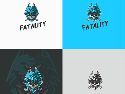 Fatality R1 fatality logo mascot wolf