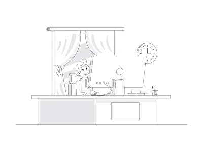 Portfolio - Illustration 01 icons illustrations office portfolio