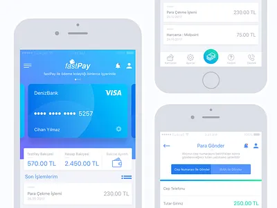 fastPay iOS APP Design app design ios ui ux