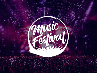 Music Festival Logo logo music festival