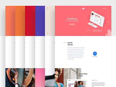 Agence Me Home Colors agence agency colors design home me paris rebranding ui ux