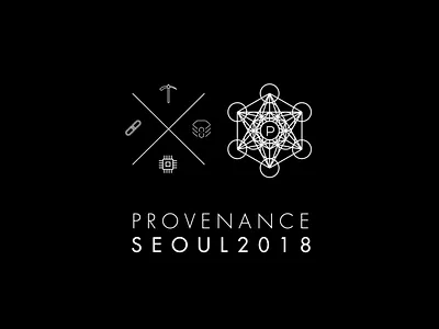 PROVENANCE SEOUL Iconograph branding geometry iconograph sacred geometry