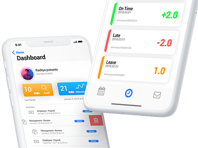 Attendance Mobile app ios User Interface ios ios design ios ui mobile app mobile apps mobile ui ui uios guideline ux