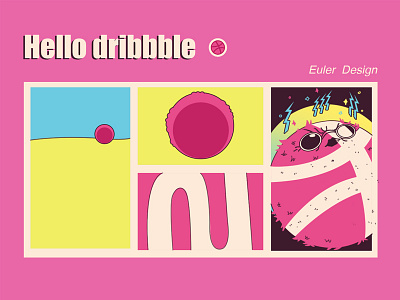 Hello Dribbble dribbble illustration ui