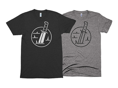 Big Knife T Shirts apparel illustration logo vector