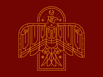 Eagle design eagle illustration monoline