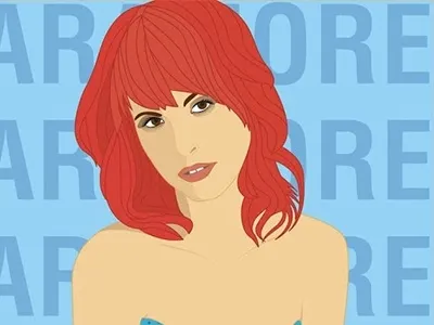 Then: Hayley illustration musician portrait singer