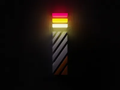 36 days of type - I 36 days of type 36daysoftype cigarette dark i light orange pink red typography white yellow