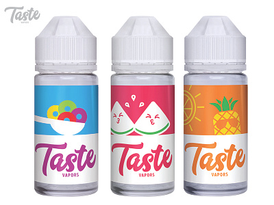 Taste E-Liquid .ai .psd e cig e liquid vape