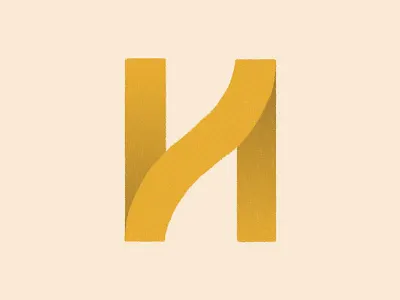 36 Days - H 36 days of type depth goodtype h illustration letter lettering shadow type