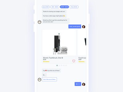 Amazon Chatbot amazon concept design cui