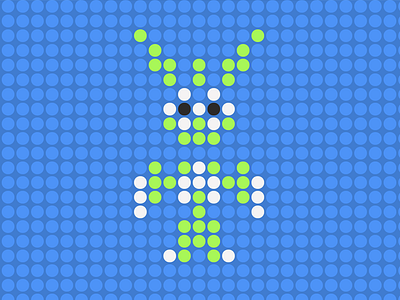 Pixel Art Num.3 art landing page pixel