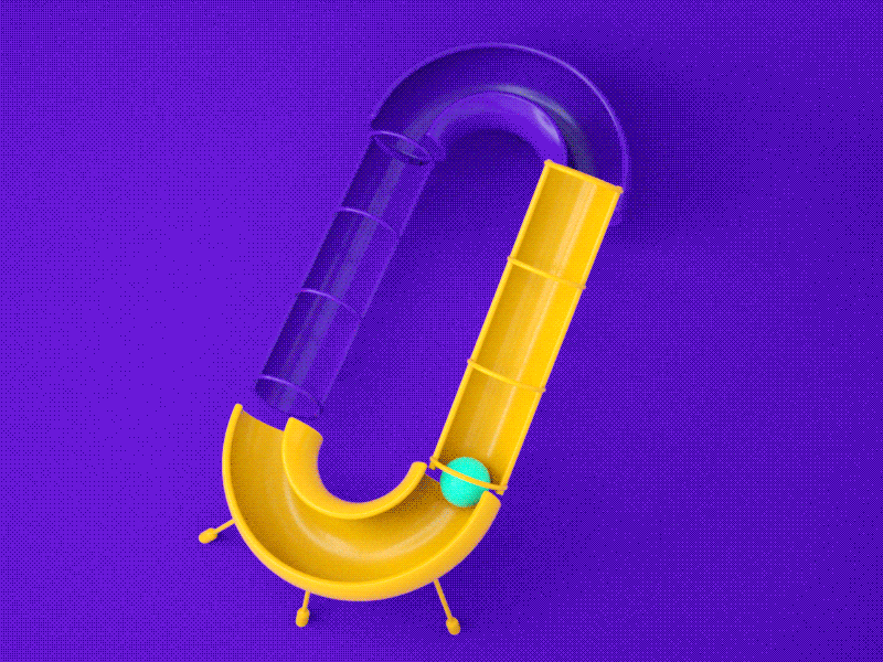 J 36days j 36daysoftype 3d c4d design gif graphics loop motion type typography