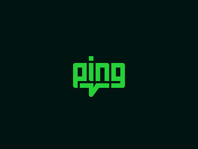 Thirty Logos Challenge No. 4 branding design graphicdesign logo logomark logos ping thirtylogos