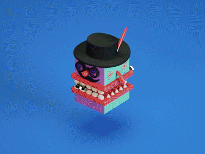 Revolving dudes 3d aforox c4d character design motion motiongraphics octane render