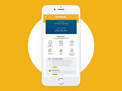 Mobile Bank App app mobile turkey ui ux