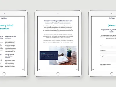 83 Clean - Website Designs art direction branding clean creative elegant modern simple ui design website design