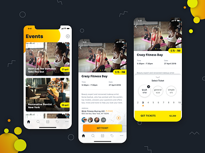 Event App app application design event ios iphone x layout mockup social ui ux