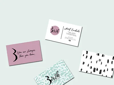 Birth Twin Cities design illustration pattern