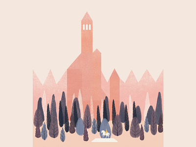 Donkeyskin children fairytales illustration