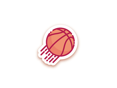 Daily creative challenge - Day3 adobe ball basketball dailycreativechallenge icon illustration illustrator sport vector