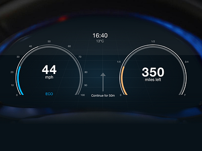 Daily UI Challenge #034 car daily ui dashboard interface ui ui challenge ux