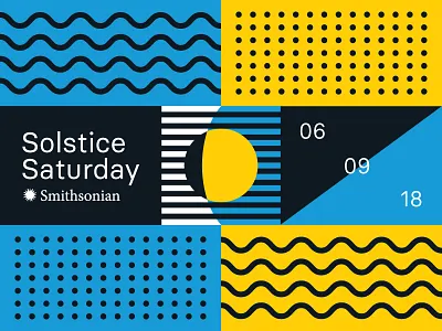 Summer Solstice Pattern branding extensions logo