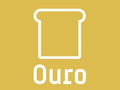 Ouro Bakery bakery branding design graphic design ouro