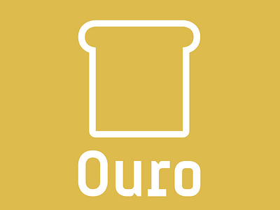 Ouro Bakery bakery branding design graphic design ouro