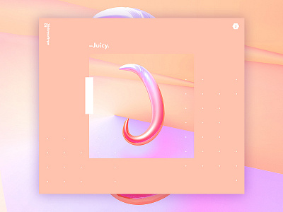 J | 36DaysOfType 2018 36daysoftype 3d c4d color design gradient tutorial typography