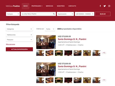 Search Results - A Real Estate Template broker clean real state remax search