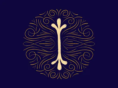 36 Days of Type - I 36 days of type i procreate typography