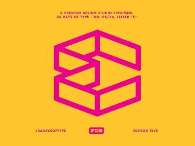 36 Days Of Type - E 36daysoftype geometric icon identity lines logo monogram shapes symbol triangle typography vector