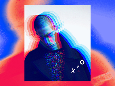 x - o 5min glitch glitch art type typography
