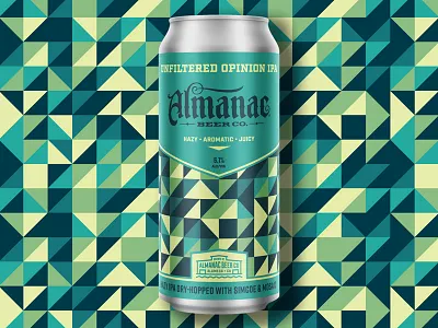 Unfiltered Opinion IPA almanac beer can dan kuhlken dkng dkng studios ipa nathan goldman packaging