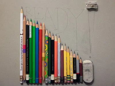 Ready! creativity eraser john cleese pencil ready sharpened sharpener