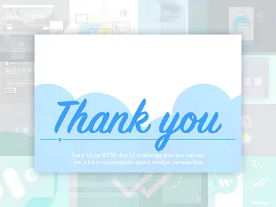 #dailyui #thankyou affinity designer daily ui thank you dailyui