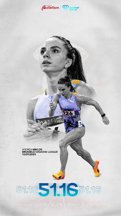 Social Media Post For Athletics Federation after effects animation athletics photoshop running sports poster